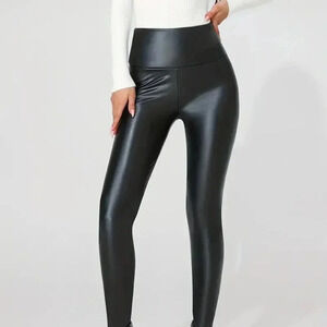 Faux Pu Leather Leggings